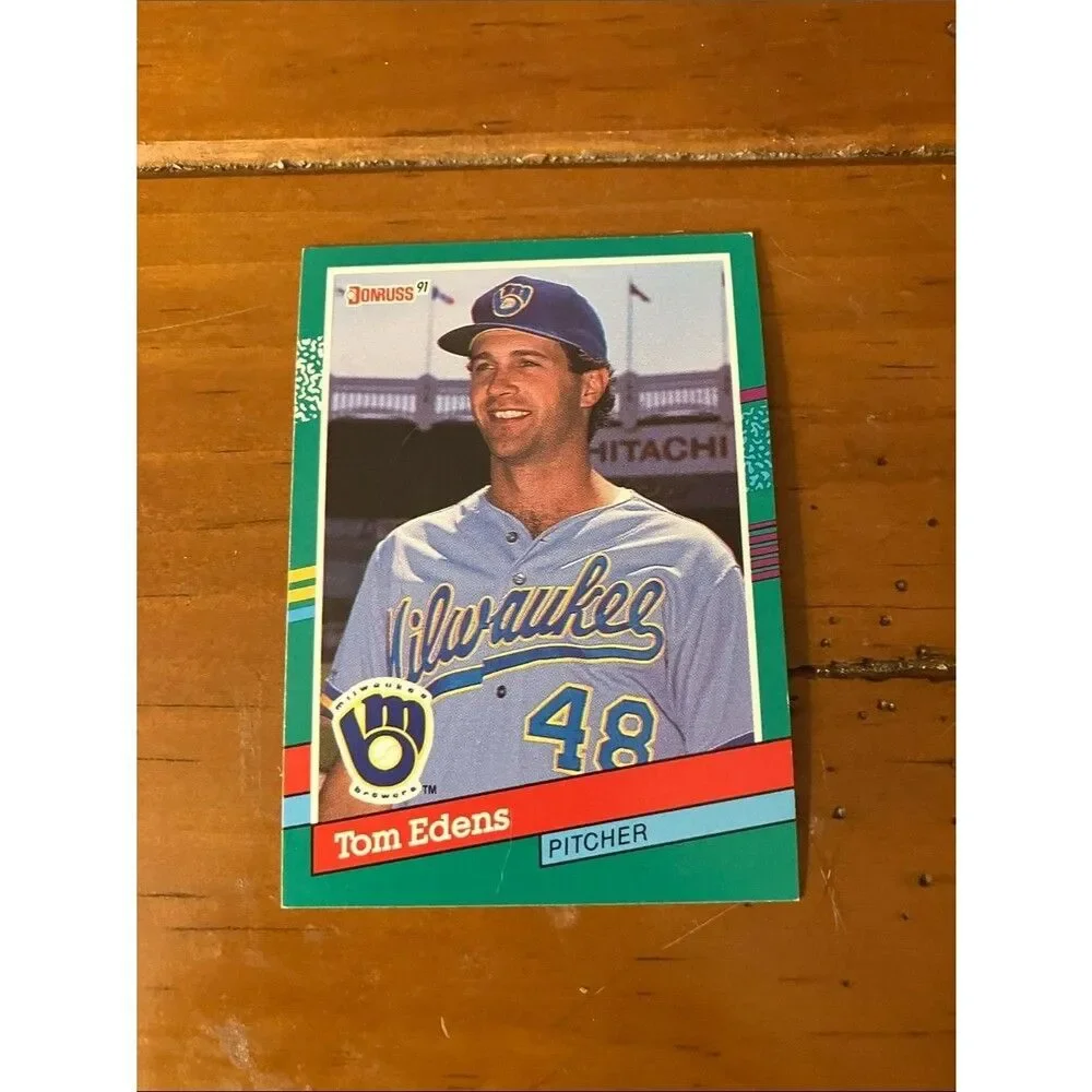1991 Donruss Milwaukee Brewers Baseball Card Trading Card